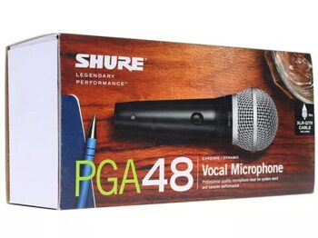 Микрофон Shure PGA48-QTR-E черный