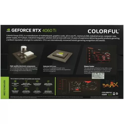 ВидеокартаColorfulGeForceRTX4060TiNBEX[RTX4060TiNBEX8GB-V]_6_5475829