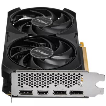 Видеокарта MSI GeForce RTX 4060 VENTUS 2X BLACK OC [GeForce RTX 4060 VENTUS 2X]