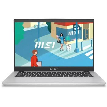 MSI Modern 14 C13M-1088RU Intel Core i5 1335U 1300MHz/14/1920x1080/16GB/512GB SSD/Intel Iris Xe Graphics/Wi-Fi/Bluetooth/Windows 11 Pro (9S7-14J111-1088) Silver