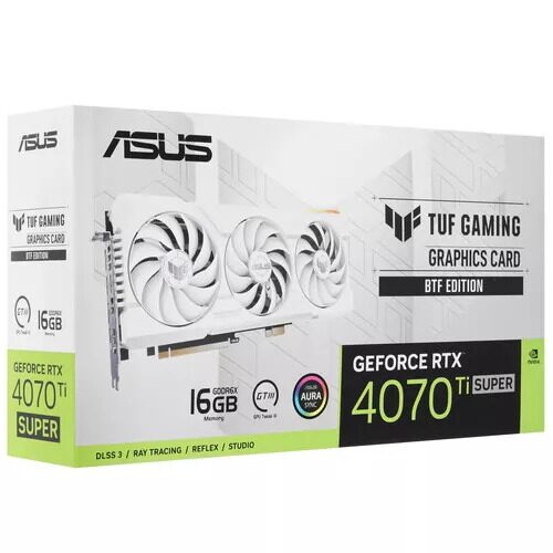 ВидеокартаASUSTUFGamingGeForceRTX4070TiSUPERBTFWhite[TUF-RTX4070TIS-16G-BTF-WHITE]_6_5603508