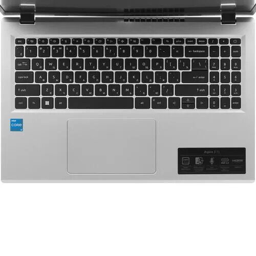 15.6 Ноутбук Acer Aspire 3 A315-510P-300C серебристый [NX.KDHCD.009]