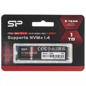 1000 ГБ M.2 NVMe накопитель Silicon Power UD80  [SP01KGBP34UD8005]