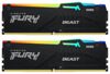 Оперативная память Kingston FURY Beast Black RGB [KF560C36BBEAK2-32] 32 ГБ