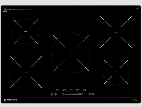 Индукционная варочная поверхность Meferi MIH755BK POWER