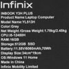 15.6 Ноутбук Infinix Inbook Y3H PLUS YL513H серый [71008302294]