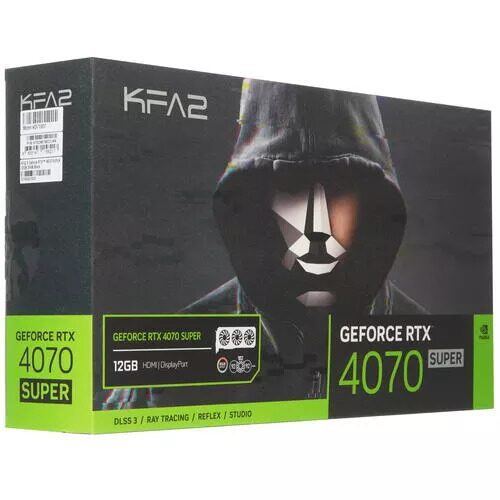 ВидеокартаKFA2GeForceRTX4070SUPERX3FANBlack[47UOM7MD7JKK]_8_5458159