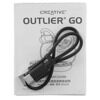 Наушники TWS Creative Outlier Go черный