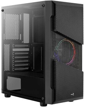 Корпус AeroCool Menace Saturn FRGB  [Menace Saturn FRGB-G-BK-v1]