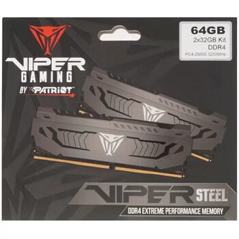 Оперативная память Patriot Viper Steel [PVS464G320C6K] 64 ГБ