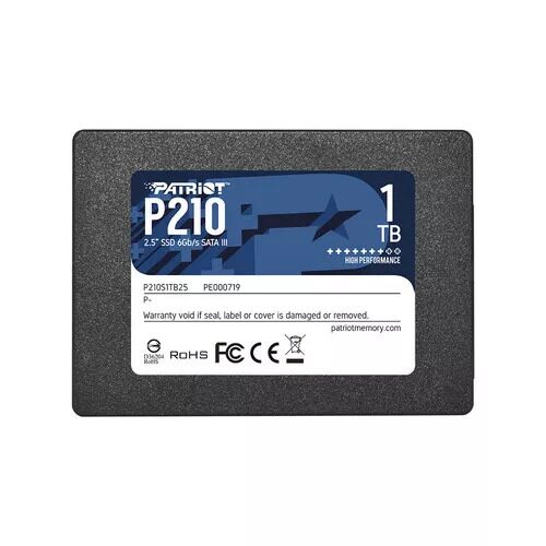 1000 ГБ 2.5 SATA накопитель Patriot Memory P210  [P210S1TB25]