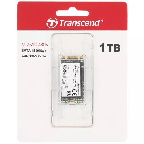 1024 ГБ M.2 SATA накопитель Transcend MTS430  [TS1TMTS430S]