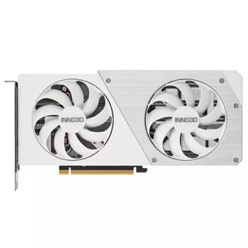 Видеокарта INNO3D GeForce RTX 4070 Ti SUPER TWIN X2 OC WHITE  [N407TS2-166XX-186156W]