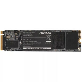 1024 ГБ M.2 NVMe накопитель Digma META M6  [DGSM4001TM63T]