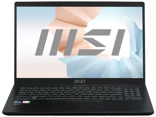 15.6 Ноутбук MSI Modern 15 B12M-210RU черный [9S7-15H112-210]