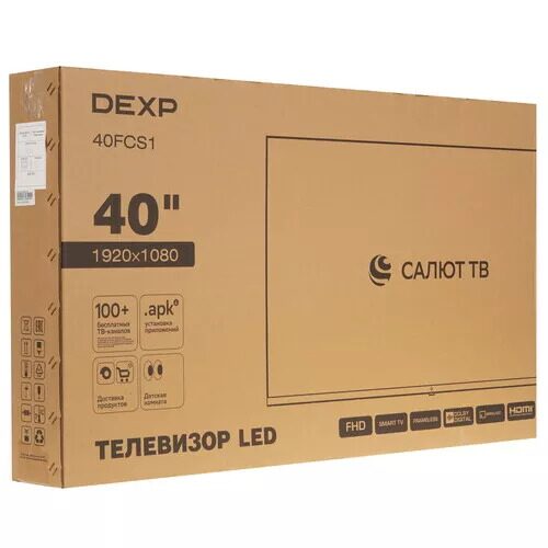 40(101см)LED-телевизорDEXP40FCS1черный_6_5401399