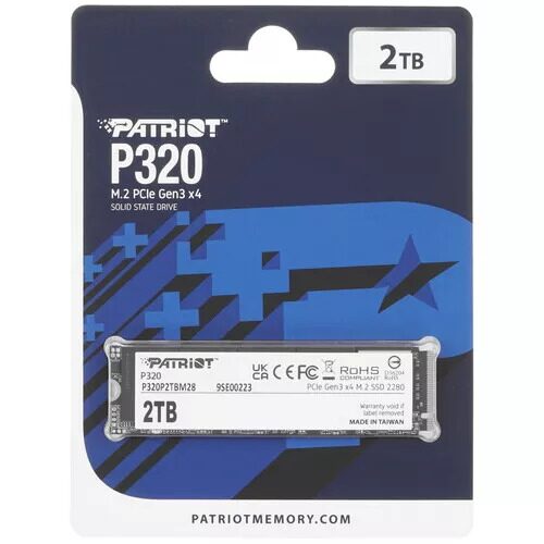 2000 ГБ M.2 NVMe накопитель Patriot P320  [P320P2TBM28]