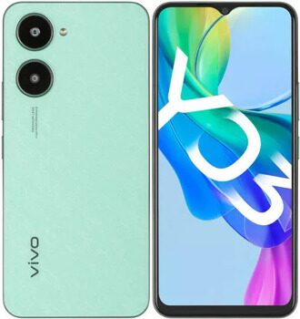 6.56 Смартфон Vivo Y03 128 ГБ зеленый