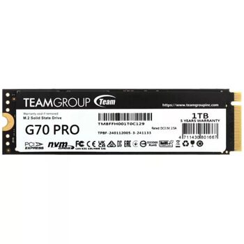 1000 ГБ M.2 NVMe накопитель TEAMGROUP T-FORCE G70 Pro  [TM8FFH001T0C129]