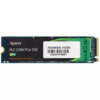 512 ГБ M.2 NVMe накопитель Apacer AS2280Q4L  [AP512GAS2280Q4L-1]