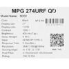 27 Монитор MSI MPG 274URF QD черный [9S6-3CC29H-275]