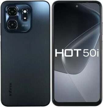6.78 Смартфон Infinix HOT 50i 128 ГБ черный [X6531B 128+6]