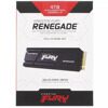 4000 ГБ M.2 NVMe накопитель Kingston FURY Renegade  [SFYRDK/4000G]