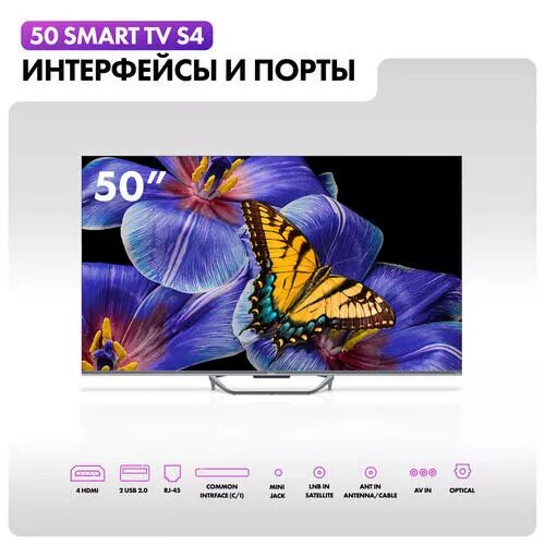 50(127см)LED-телевизорHaier50SmartTVS4серебристый_17_5478547