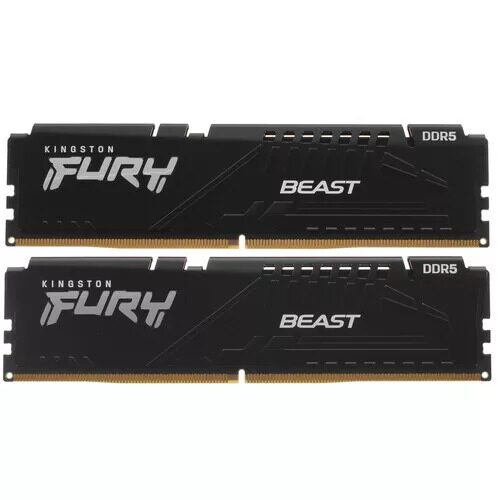 Оперативная память Kingston FURY Beast Black [KF560C40BBK2-32] 32 ГБ