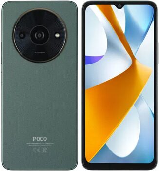 6.78 Смартфон POCO C61 128 ГБ зеленый