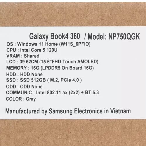 156НоутбукSamsungGalaxyBook4360серый_8_5456726