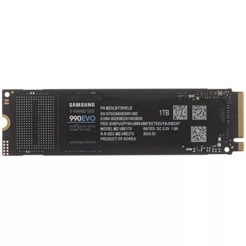 1000 ГБ M.2 NVMe накопитель Samsung 990 EVO  [MZ-V9E1T0BW]