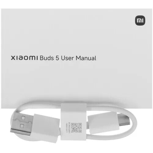 Наушники TWS Xiaomi Buds 5 серый [BHR8116GL]