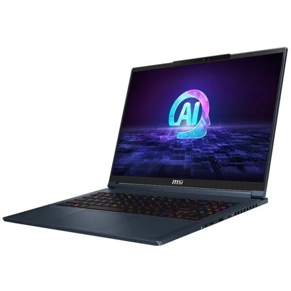 MSI Stealth 16 AI Studio A1VIG-062RU Intel Core Ultra 9 185H 3900MHz/16/3840x2400/32GB/2048GB SSD/NVIDIA GeForce RTX 4090 16GB/Wi-Fi/Bluetooth/Windows 11 Home (9S7-15F312-062) Blue