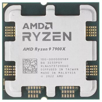 Процессор AMD Ryzen 9 7900X OEM [100-000000589]