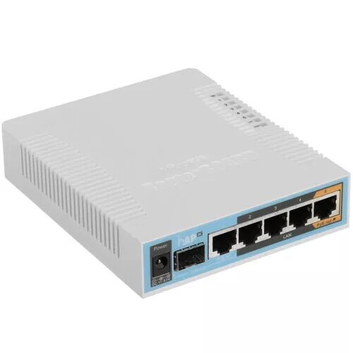 Wi-Fi роутер MikroTik hAP ac [RB962UiGS-5HacT2HnT]