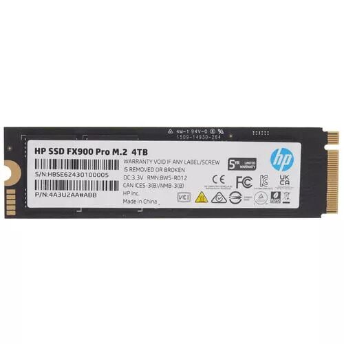 4000 ГБ M.2 NVMe накопитель HP FX900 Pro  [4A3U2AA#ABB]