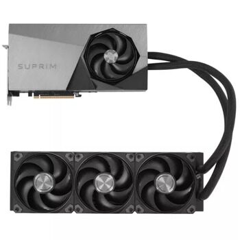 Видеокарта MSI GeForce RTX 5080 SUPRIM LIQUID SOC  [RTX 5080 16G SUPRIM LIQUID SOC]