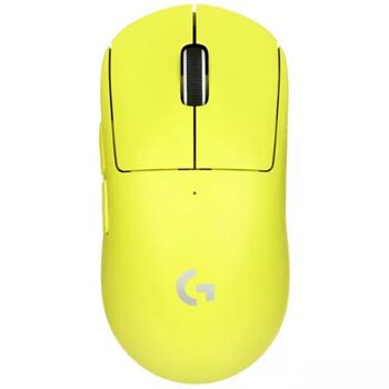 Мышь беспроводная Logitech G PRO X SUPERLIGHT [910-007133] желтый