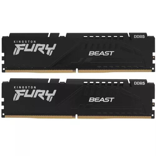 Оперативная память Kingston FURY Beast Black [KF556C40BBK2-64] 64 ГБ