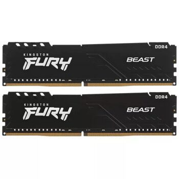 Оперативная память Kingston FURY Beast Black [KF432C16BB1K2/32 -SP] 32 ГБ