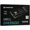 512 ГБ M.2 NVMe накопитель Acer Predator GM3500  [BL.9BWWR.101]