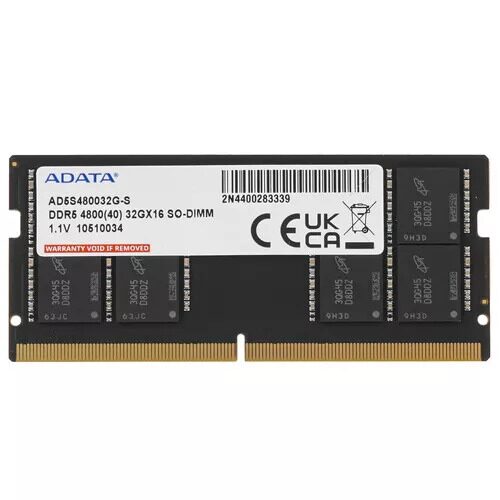 Оперативная память SODIMM ADATA [AD5S480032G-S] 32 ГБ