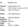15.6 Ноутбук Acer Aspire Go AG15-31P-C398 серебристый [NX.KX5CD.00A]