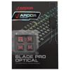 Клавиатура проводная ARDOR GAMING Blade PRO Optical [AG-FL-B87RedOpt-B]