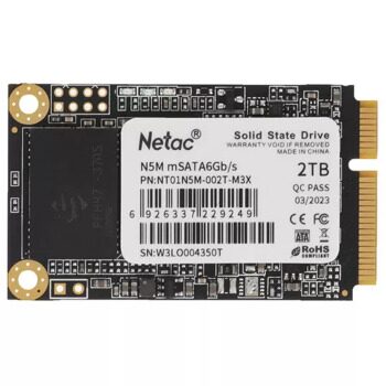 2048 ГБ MSATA накопитель Netac N5M  [NT01N5M-002T-M3X]