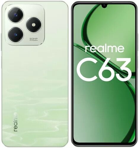 6.74 Смартфон realme C63 256 ГБ зеленый [6941764434011]