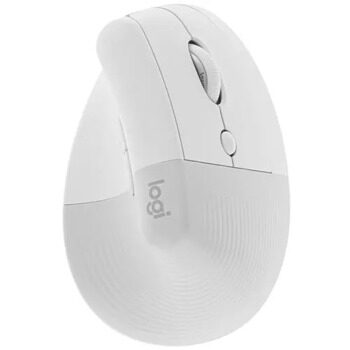 Вертикальная мышь беспроводная Logitech Lift [910-006486] белый