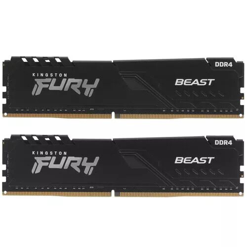 Оперативная память Kingston FURY Beast Black [KF426C16BBK2/32] 32 ГБ