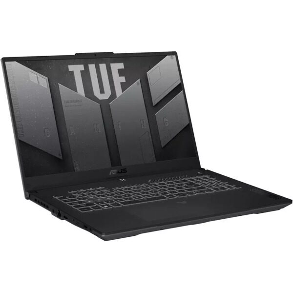 ASUS TUF Gaming A17 FA707NUR-HX020 AMD Ryzen 7 7435HS 3100MHz/17.3/1920x1080/16GB/512GB SSD/NVIDIA GeForce RTX 4050 6GB/Wi-Fi/Bluetooth/Без ОС (90NR0JL5-M00110) Grey